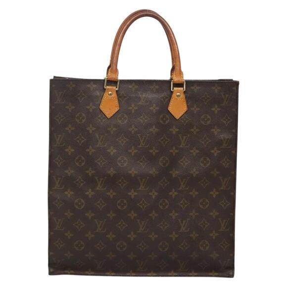 LOUIS VUITTON Monogram Sac Plat Hand Bag M51140 - Picture 2 of 16